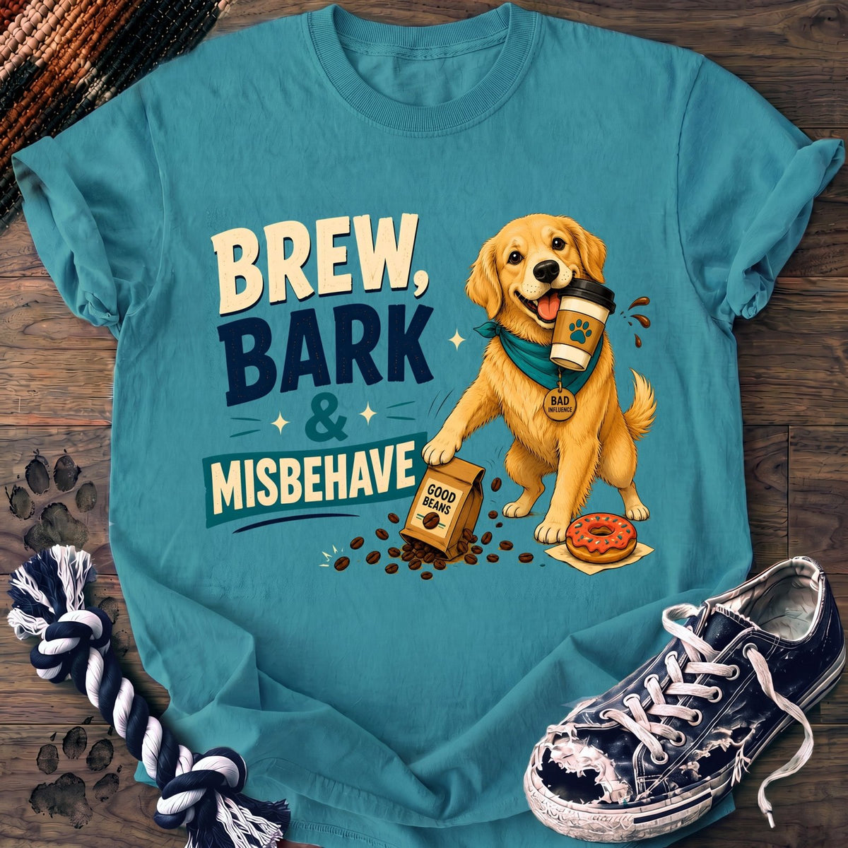 Brew Bark & Misbehave - Golden Retriever - PAWSSION CLUB