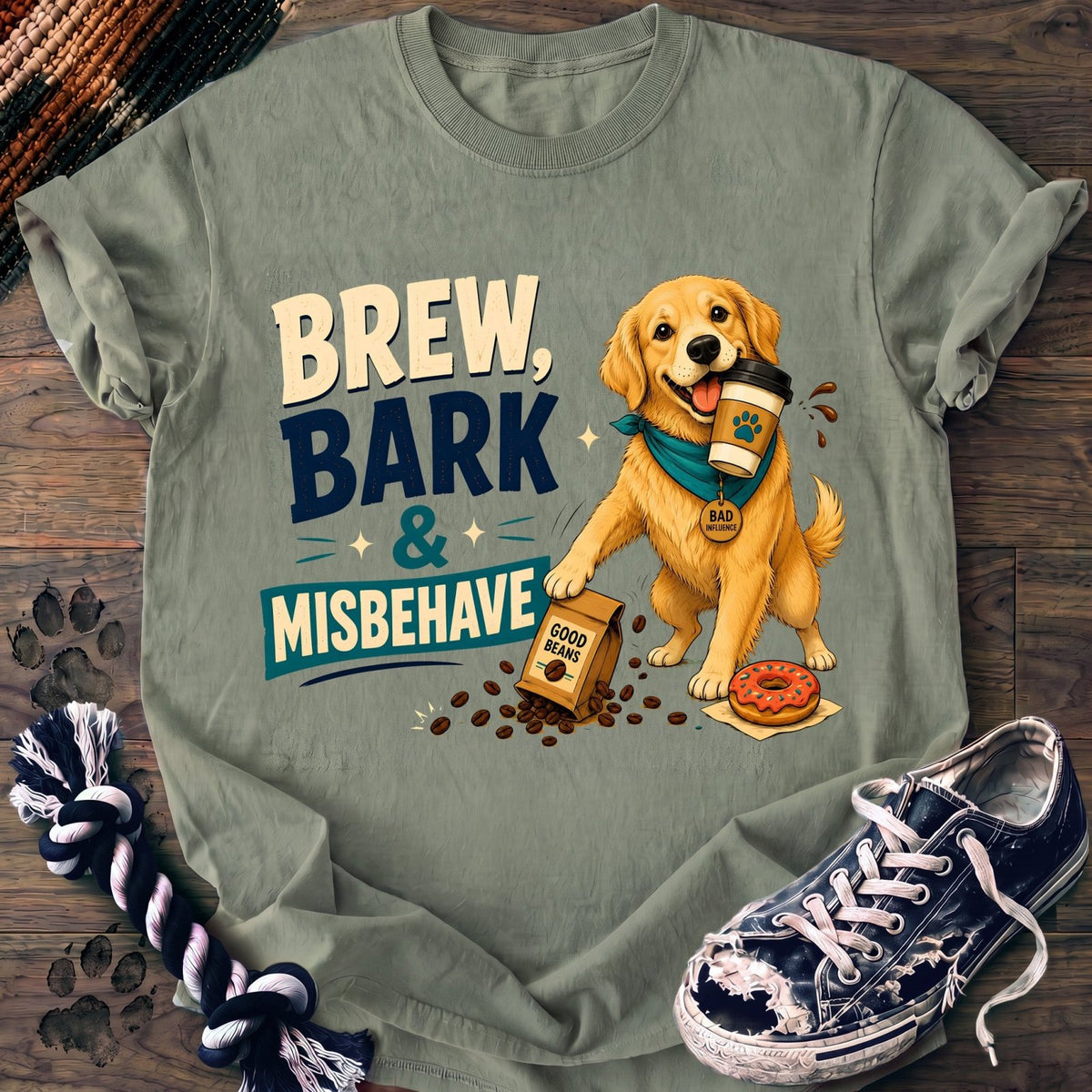 Brew Bark & Misbehave - Golden Retriever - PAWSSION CLUB