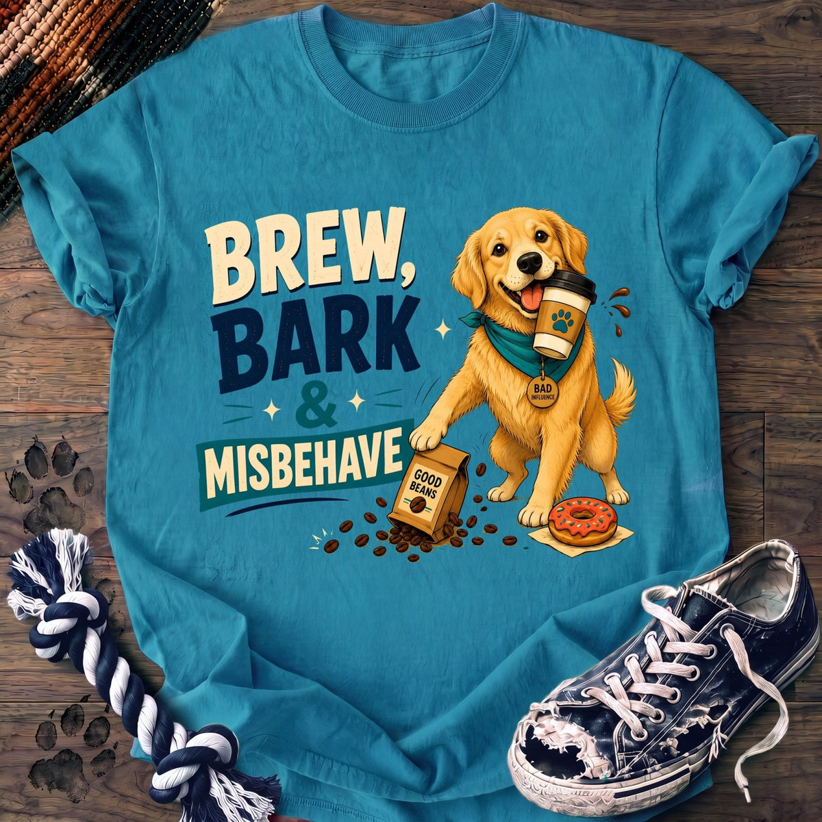 Brew Bark & Misbehave - Golden Retriever - PAWSSION CLUB