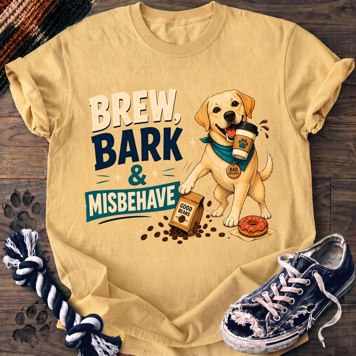 Brew Bark & Misbehave - Labrador Retriever - PAWSSION CLUB
