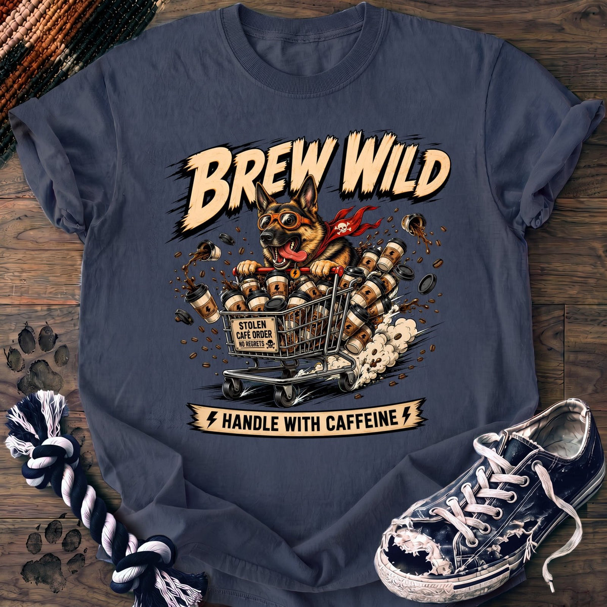 Brew Wild Handle With Caffeine - German Shepherd - PAWSSION CLUB
