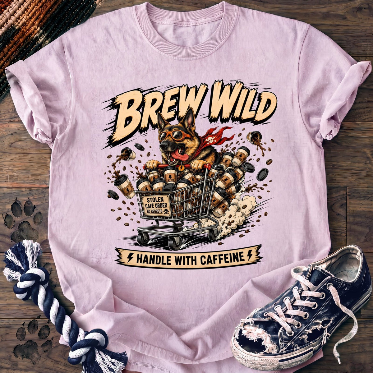 Brew Wild Handle With Caffeine - German Shepherd - PAWSSION CLUB