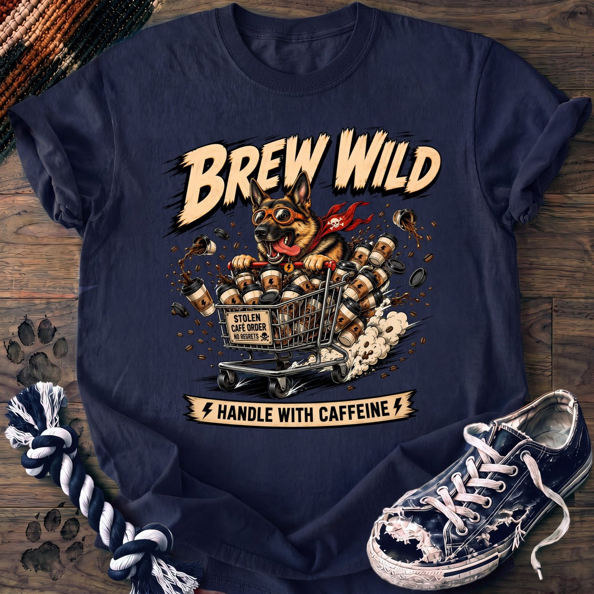 Brew Wild Handle With Caffeine - German Shepherd - PAWSSION CLUB