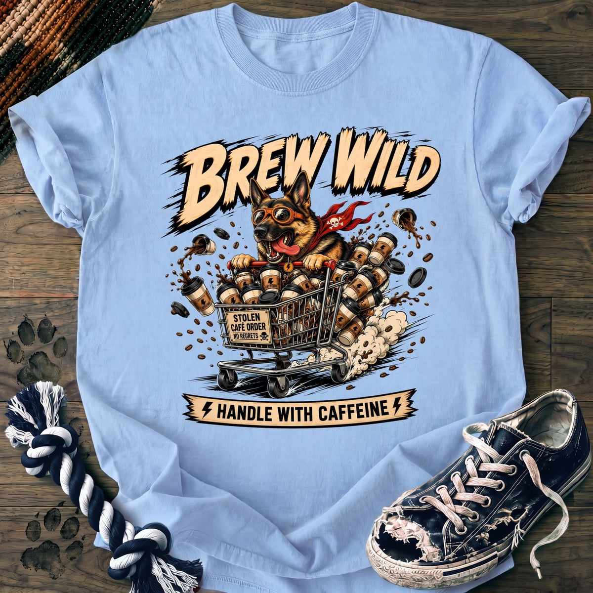 Brew Wild Handle With Caffeine - German Shepherd - PAWSSION CLUB