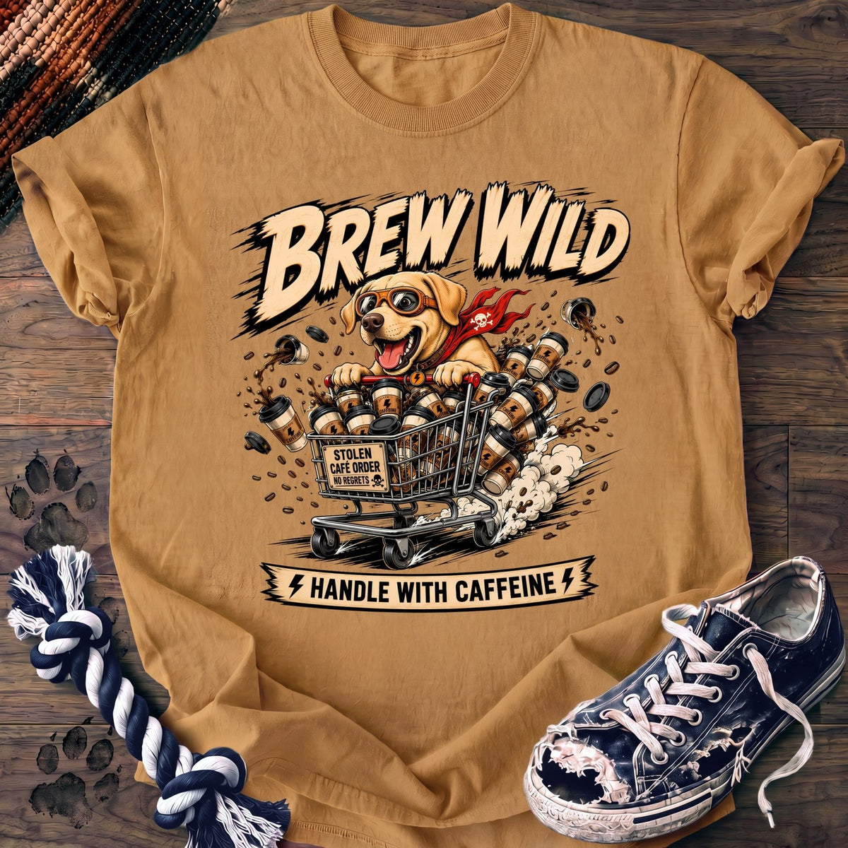 Brew Wild Handle With Caffeine - Labrador Retriever - PAWSSION CLUB