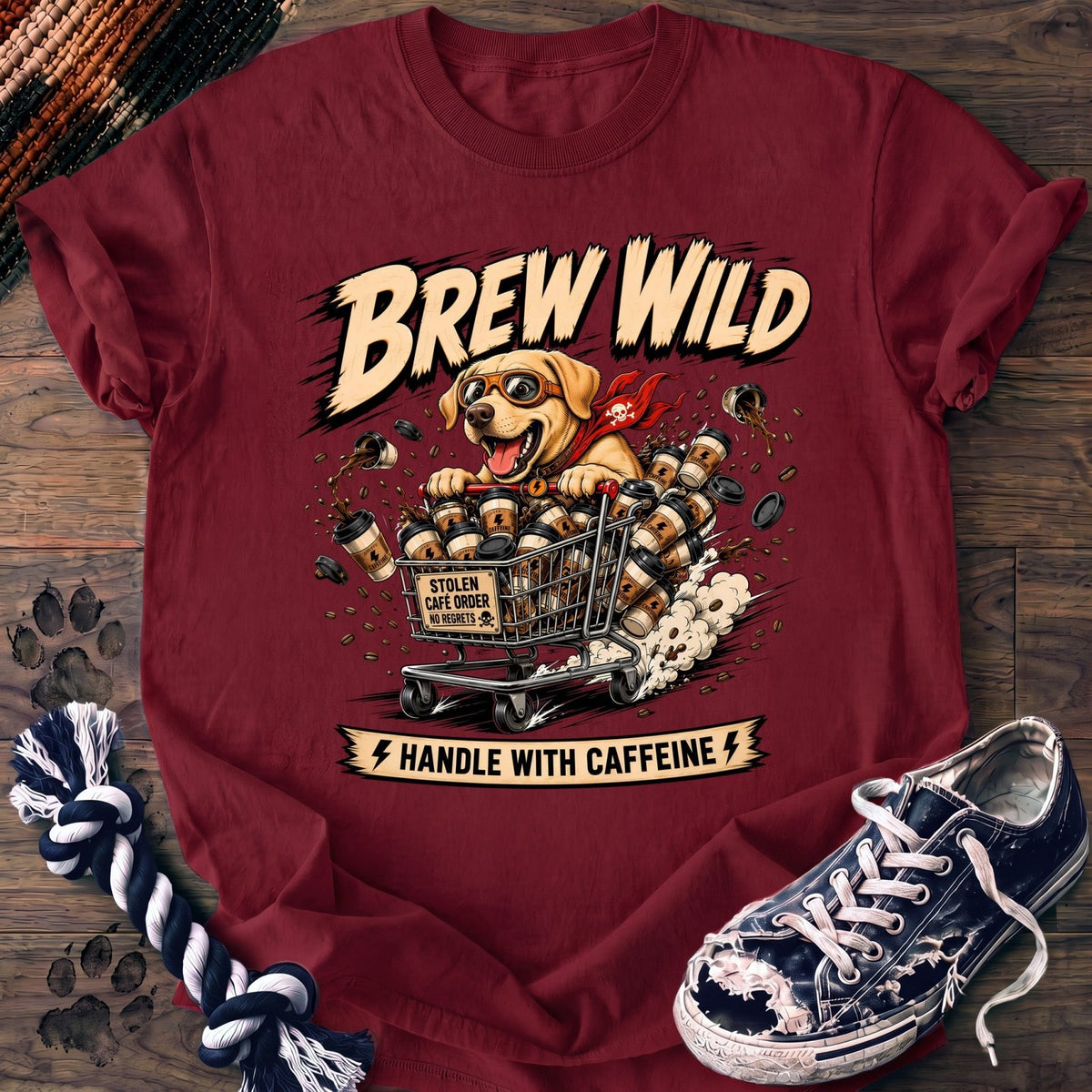 Brew Wild Handle With Caffeine - Labrador Retriever - PAWSSION CLUB