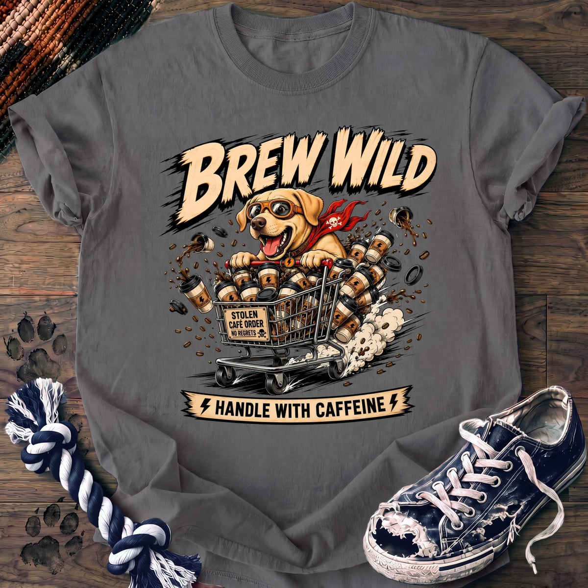 Brew Wild Handle With Caffeine - Labrador Retriever - PAWSSION CLUB