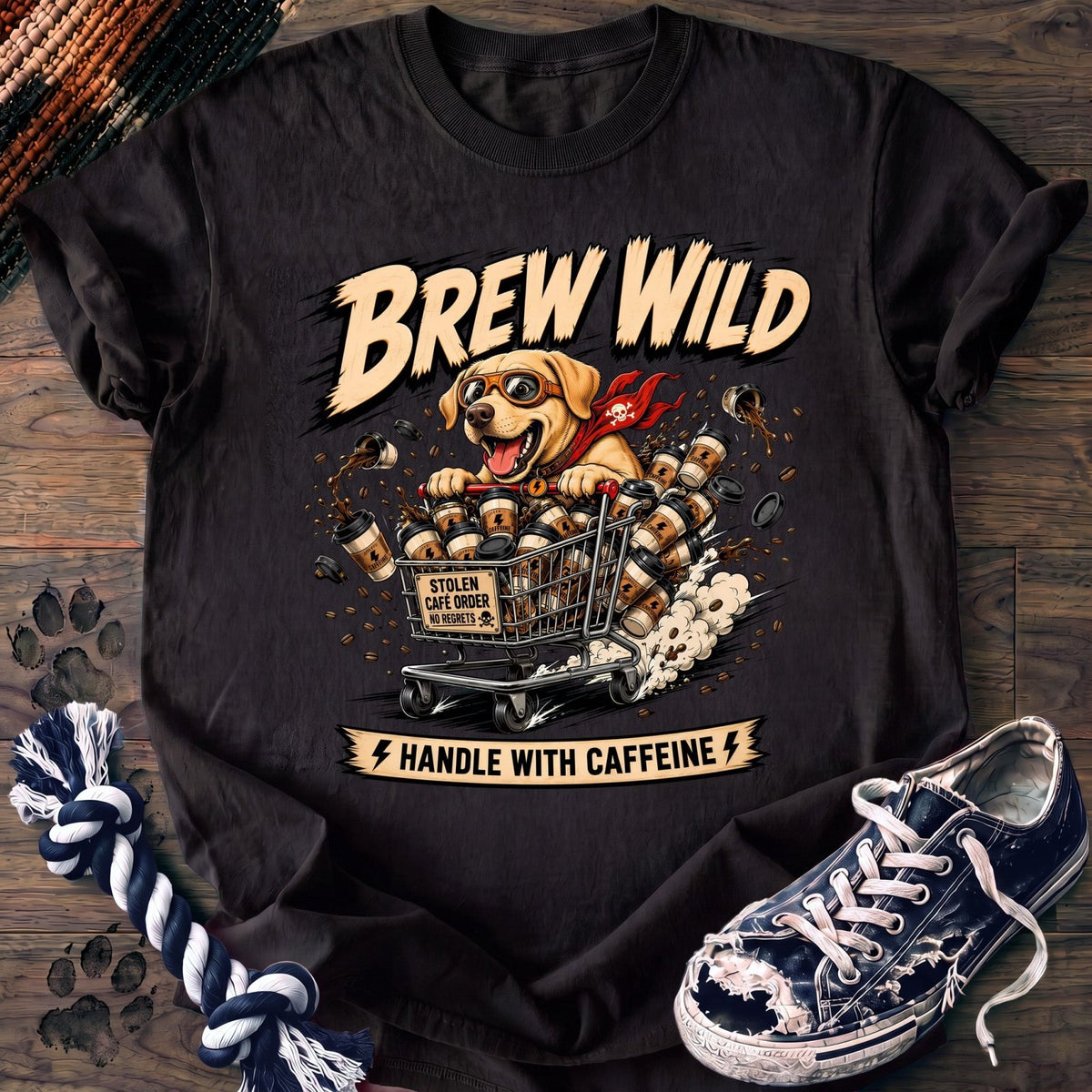 Brew Wild Handle With Caffeine - Labrador Retriever - PAWSSION CLUB