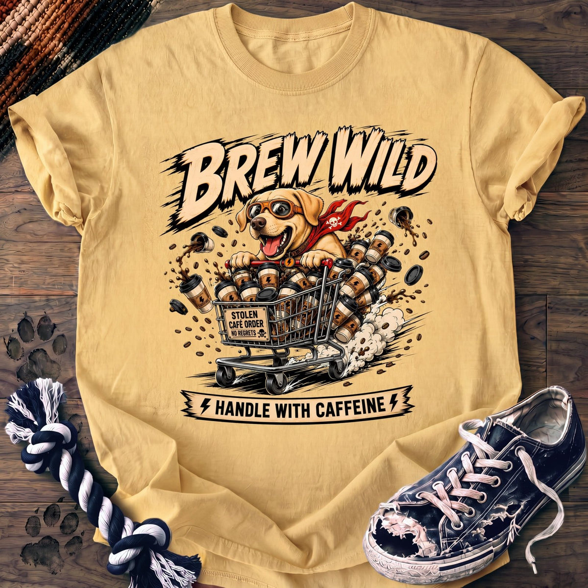 Brew Wild Handle With Caffeine - Labrador Retriever - PAWSSION CLUB