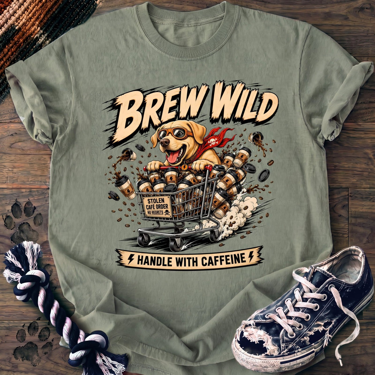 Brew Wild Handle With Caffeine - Labrador Retriever - PAWSSION CLUB