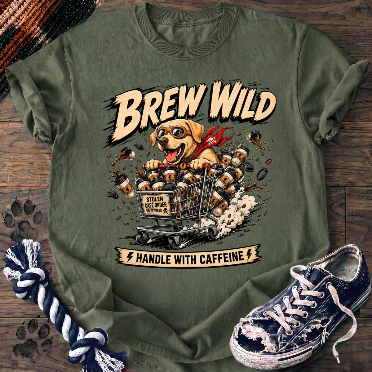 Brew Wild Handle With Caffeine - Labrador Retriever - PAWSSION CLUB