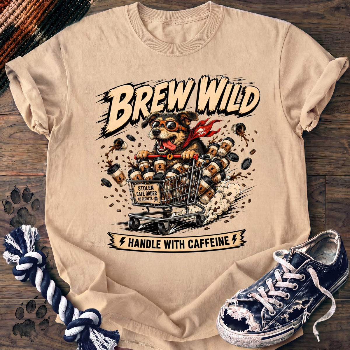 Brew Wild Handle With Caffeine - Mixed Breed - PAWSSION CLUB