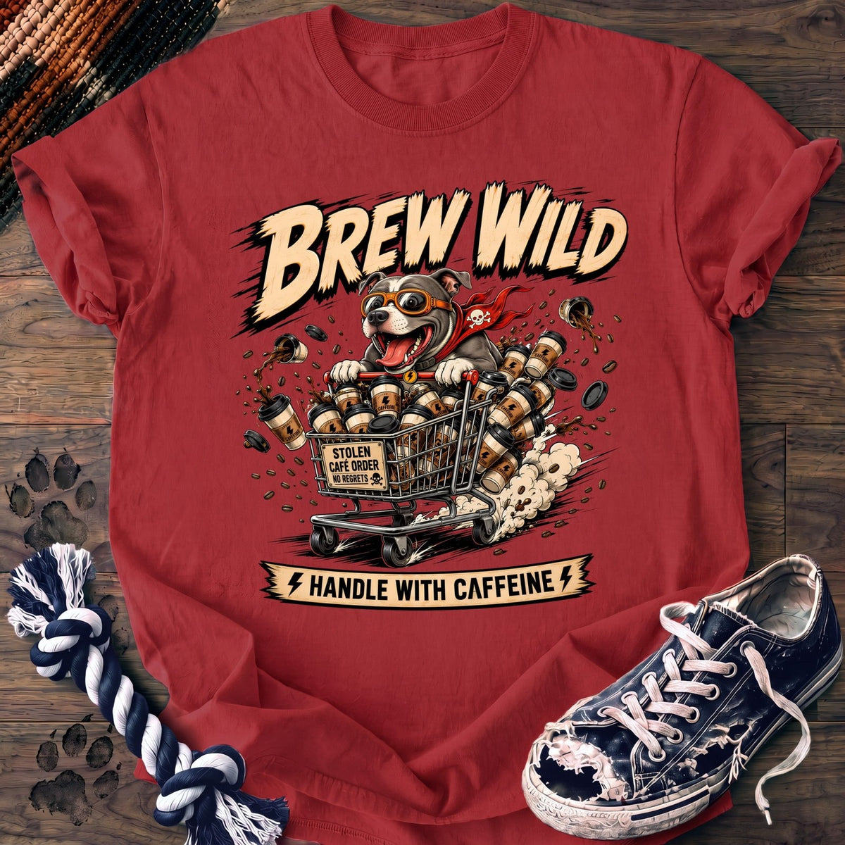 Brew Wild Handle With Caffeine - Pitbull - PAWSSION CLUB