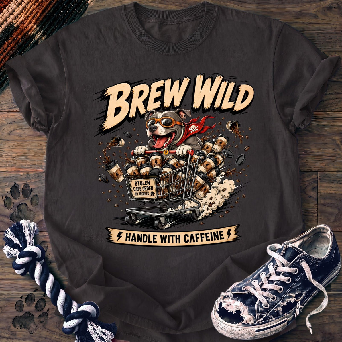 Brew Wild Handle With Caffeine - Pitbull - PAWSSION CLUB