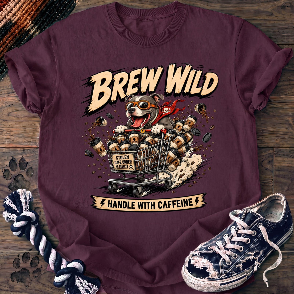 Brew Wild Handle With Caffeine - Pitbull - PAWSSION CLUB