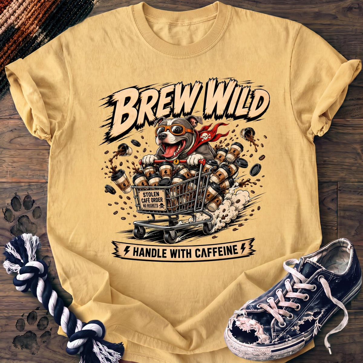 Brew Wild Handle With Caffeine - Pitbull - PAWSSION CLUB
