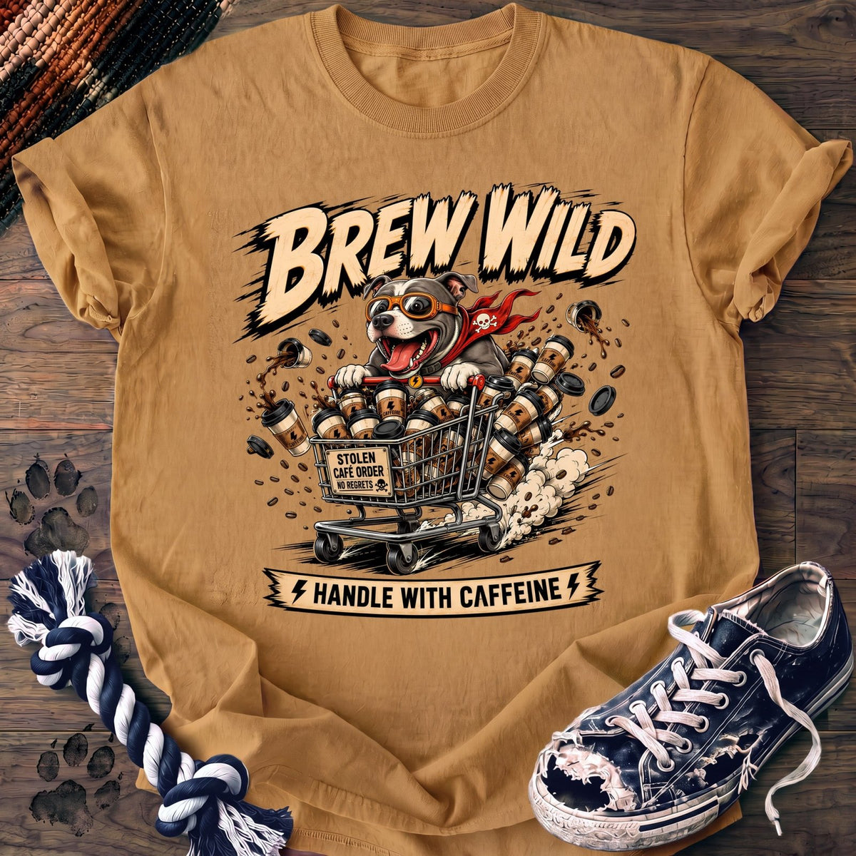 Brew Wild Handle With Caffeine - Pitbull - PAWSSION CLUB