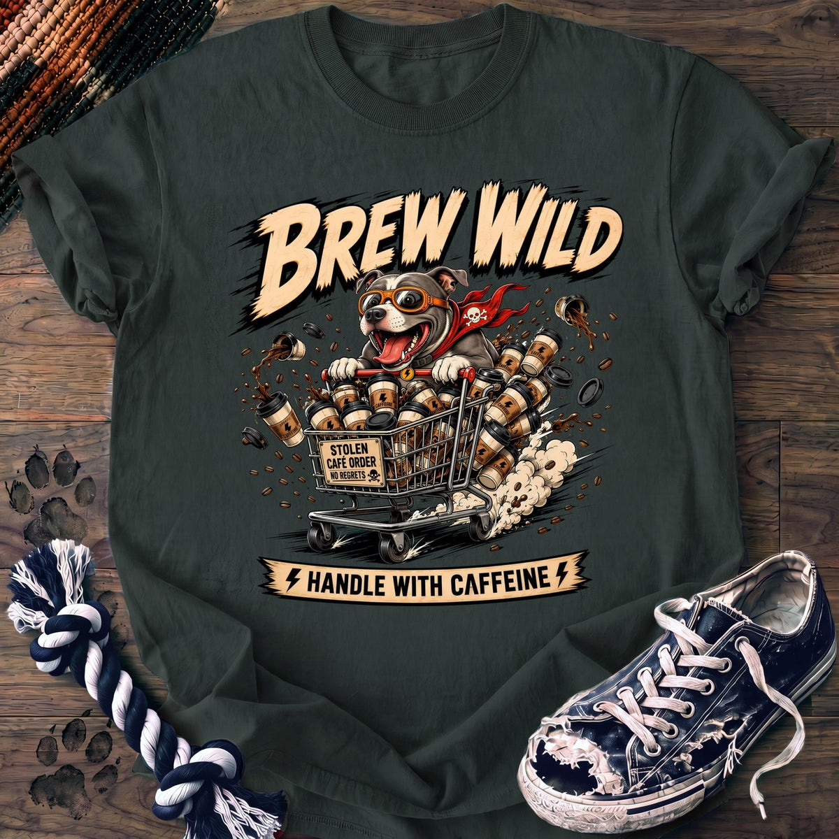 Brew Wild Handle With Caffeine - Pitbull - PAWSSION CLUB