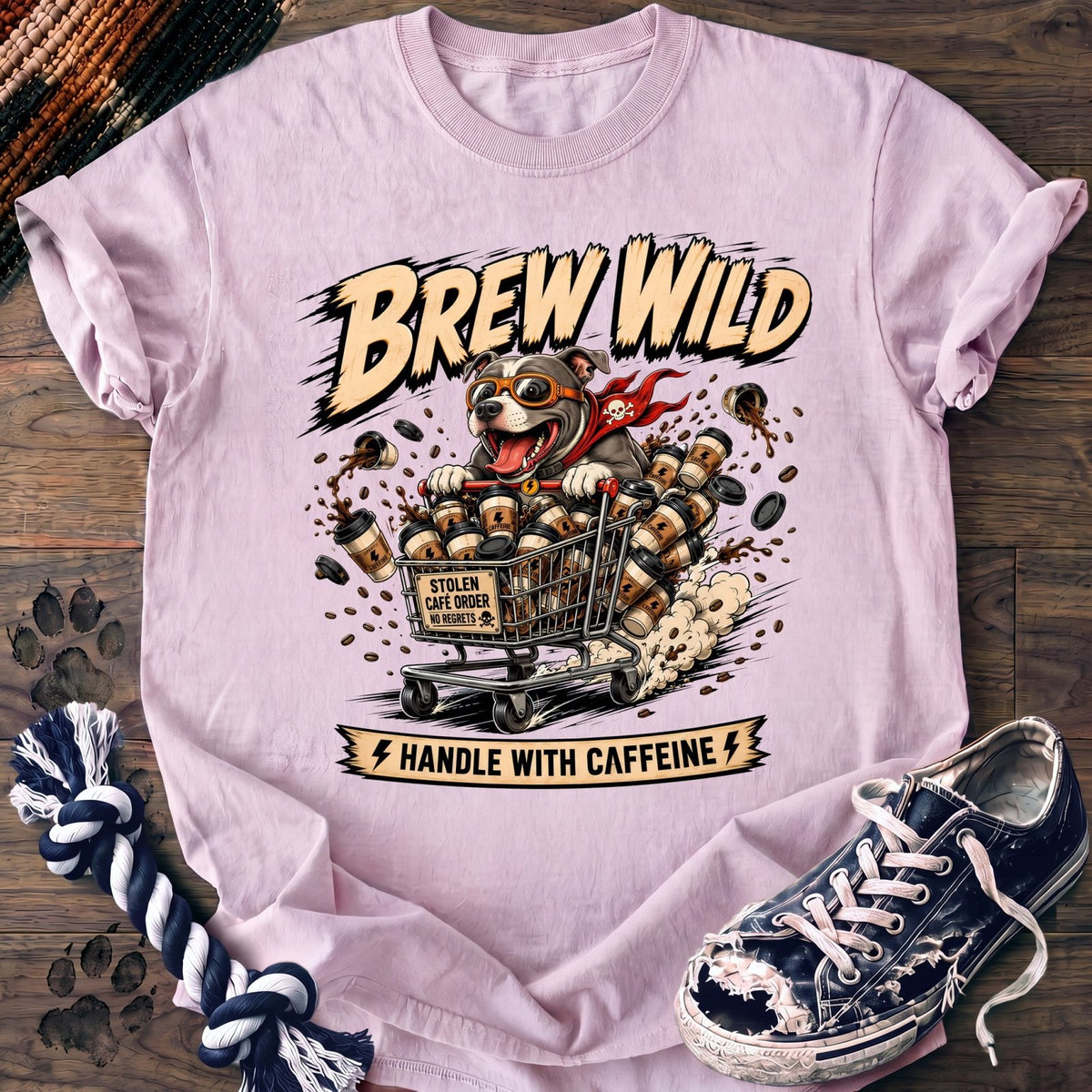 Brew Wild Handle With Caffeine - Pitbull - PAWSSION CLUB