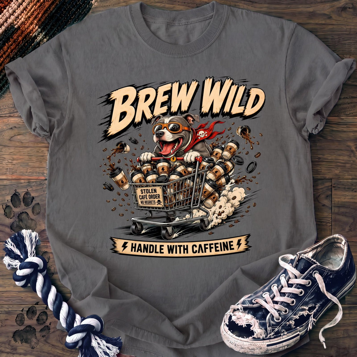 Brew Wild Handle With Caffeine - Pitbull - PAWSSION CLUB
