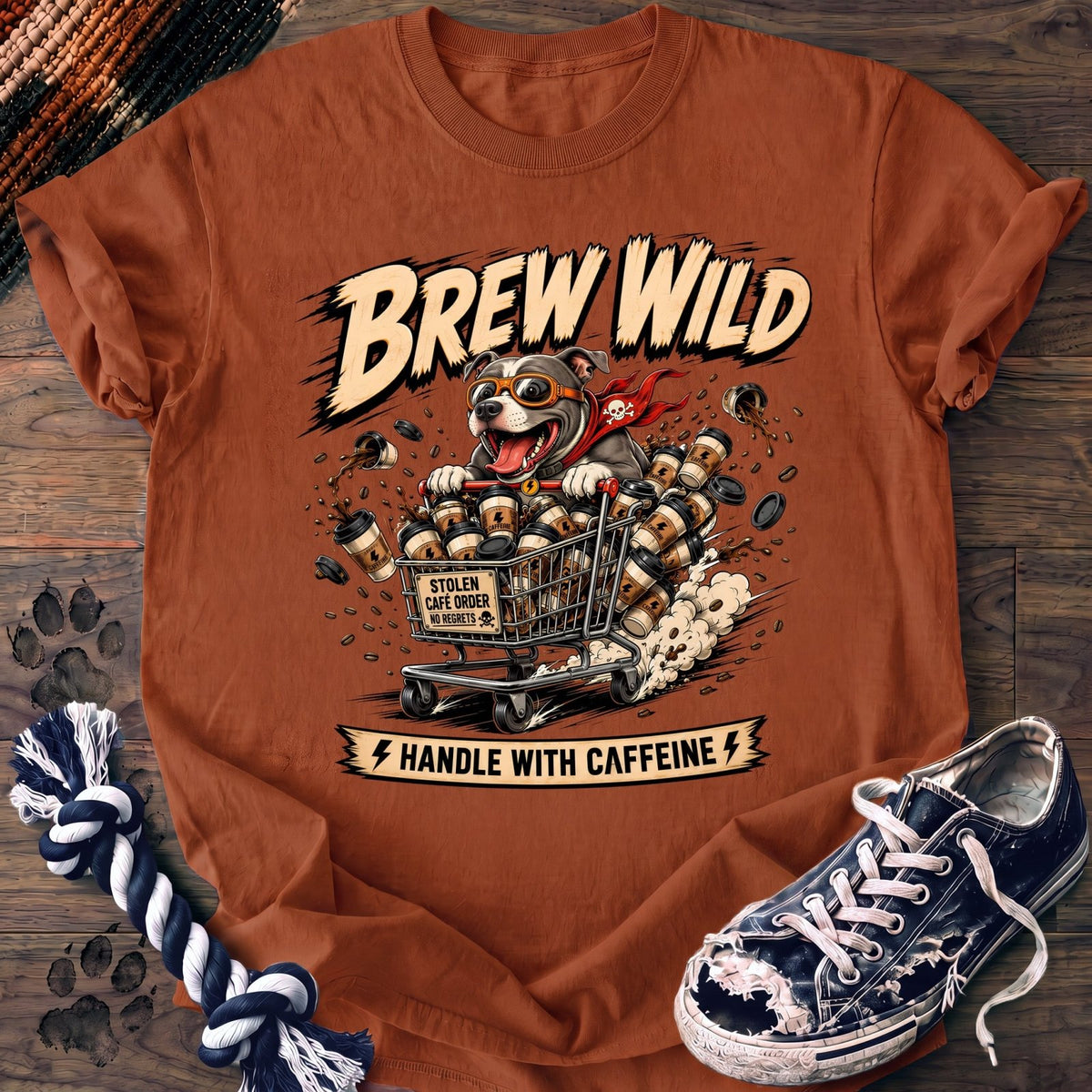 Brew Wild Handle With Caffeine - Pitbull - PAWSSION CLUB