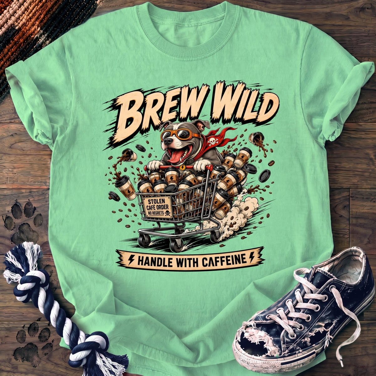Brew Wild Handle With Caffeine - Pitbull - PAWSSION CLUB