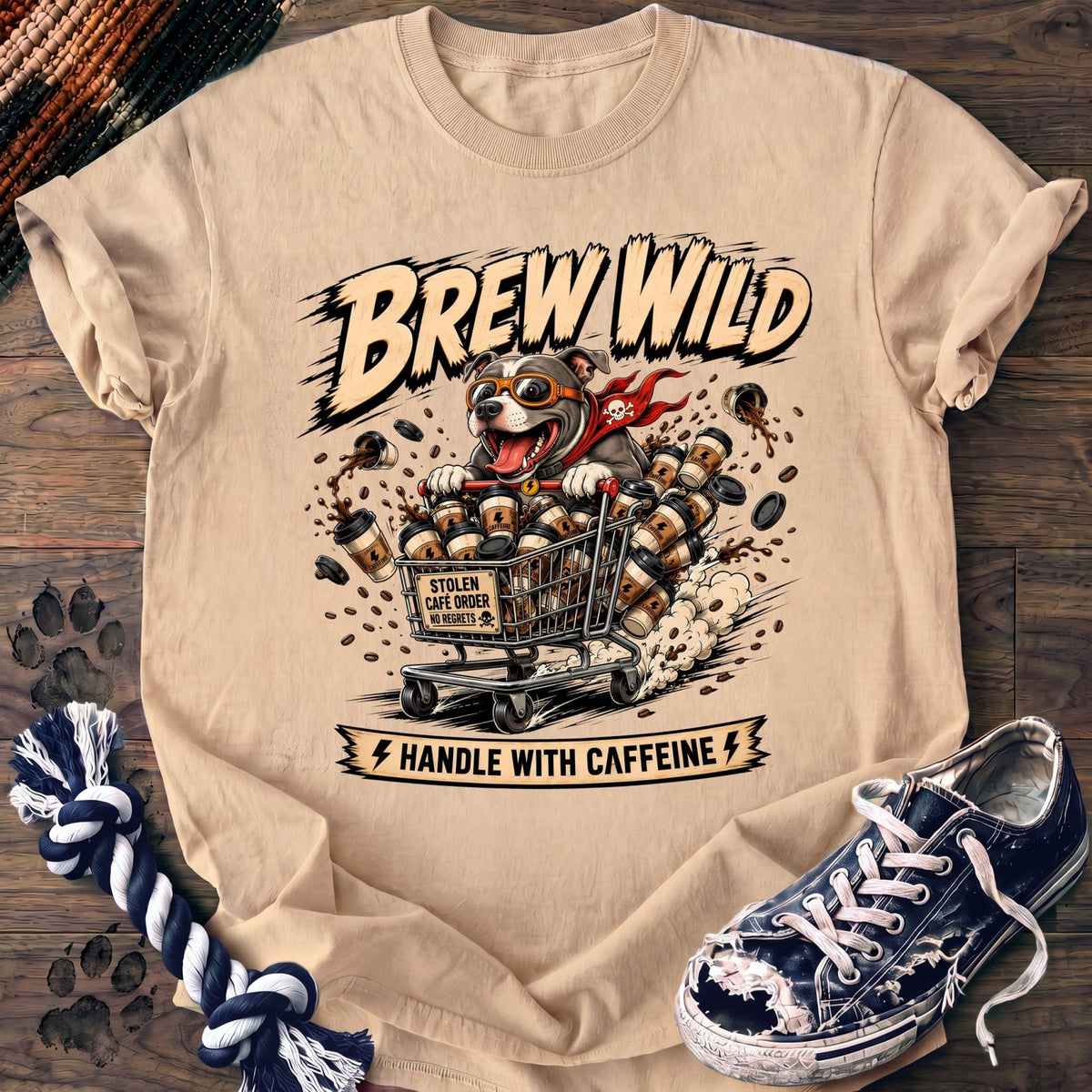 Brew Wild Handle With Caffeine - Pitbull - PAWSSION CLUB