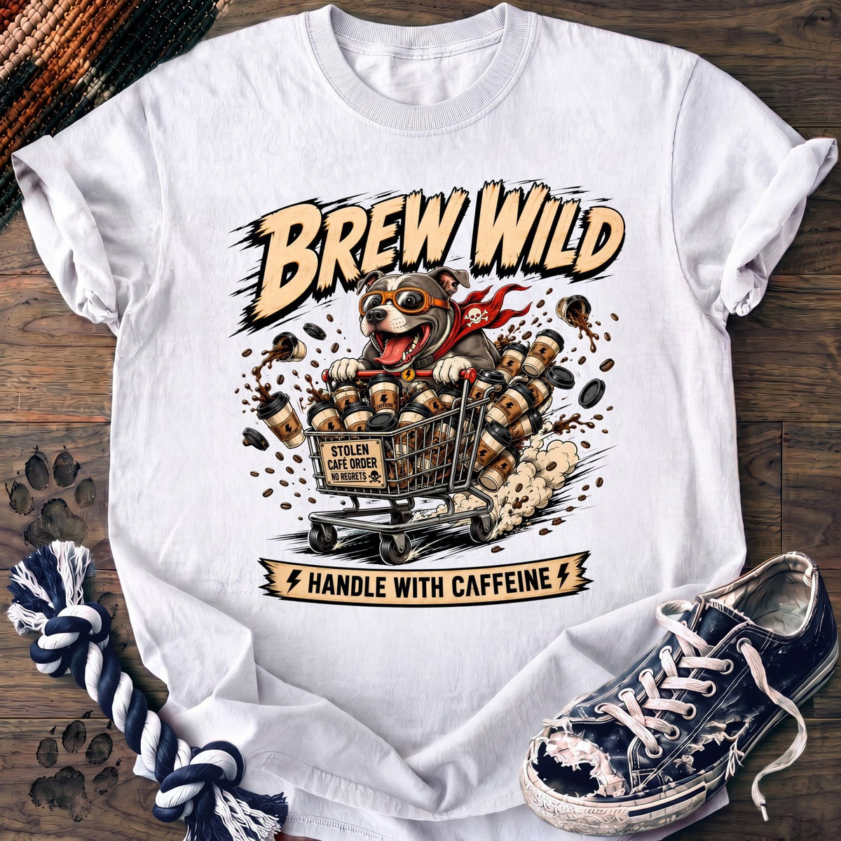 Brew Wild Handle With Caffeine - Pitbull - PAWSSION CLUB