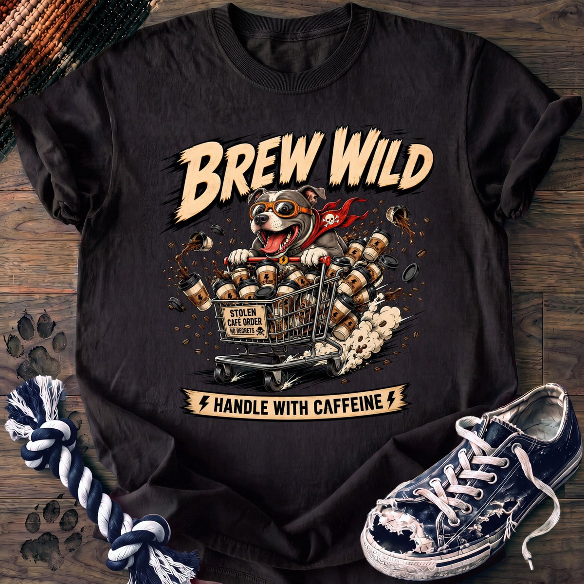 Brew Wild Handle With Caffeine - Pitbull - PAWSSION CLUB