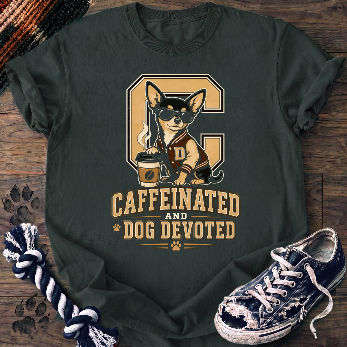 Caffeinated And Dog Devoted - Chihuahua - PAWSSION CLUB