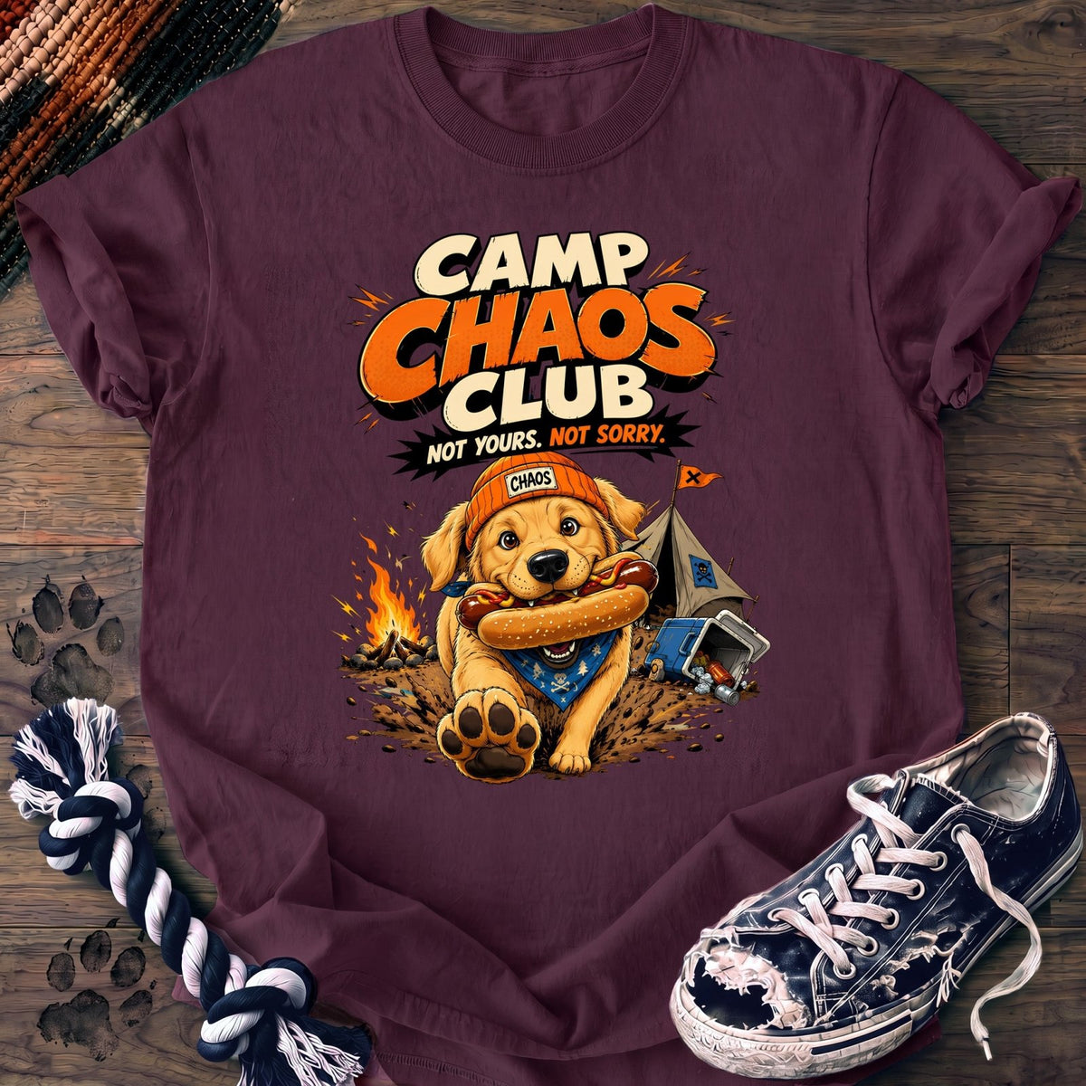 Camp Chaos Club - Golden Retriever - PAWSSION CLUB