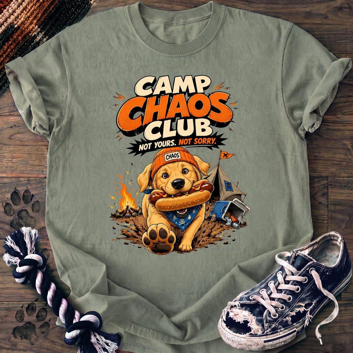 Camp Chaos Club - Golden Retriever - PAWSSION CLUB