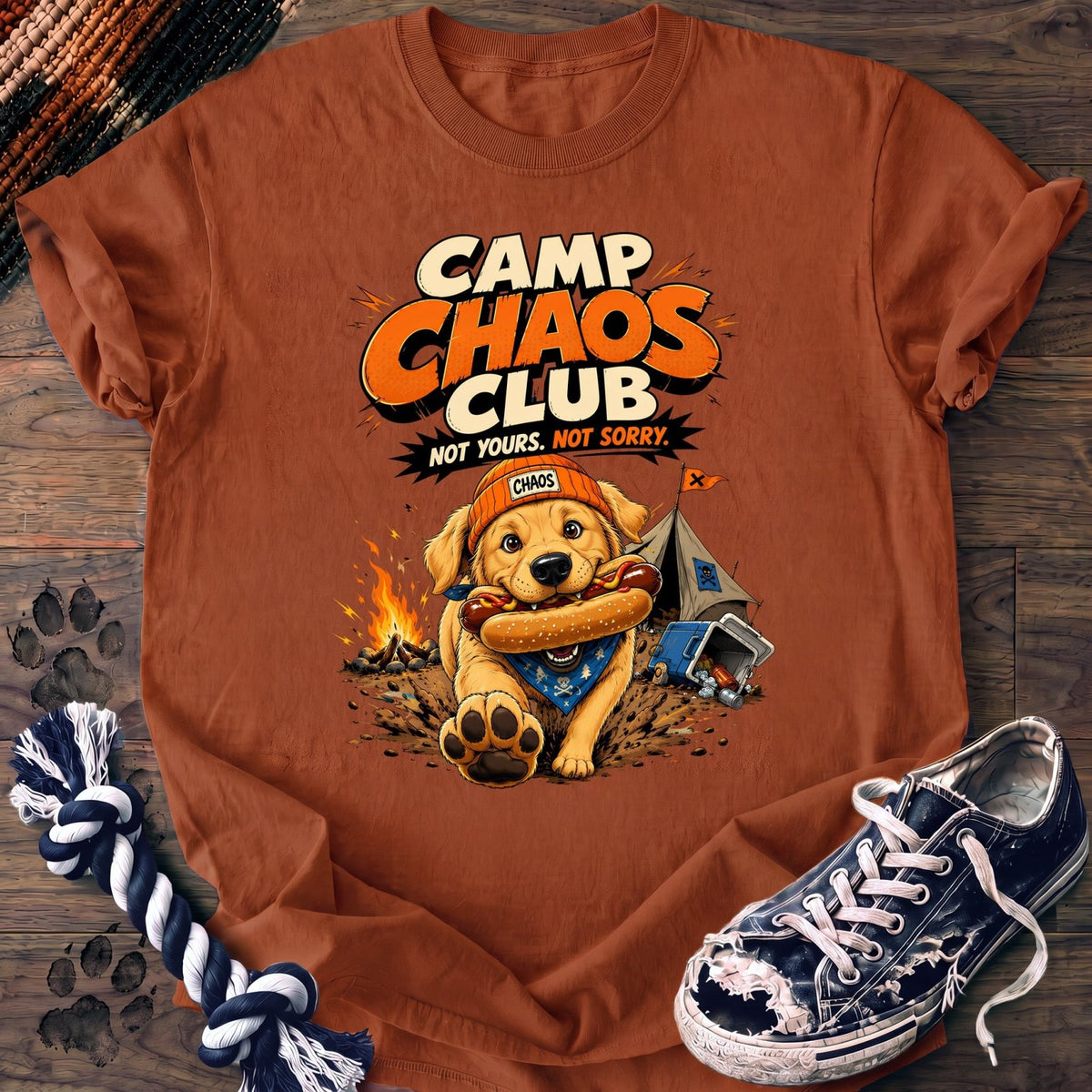 Camp Chaos Club - Golden Retriever - PAWSSION CLUB