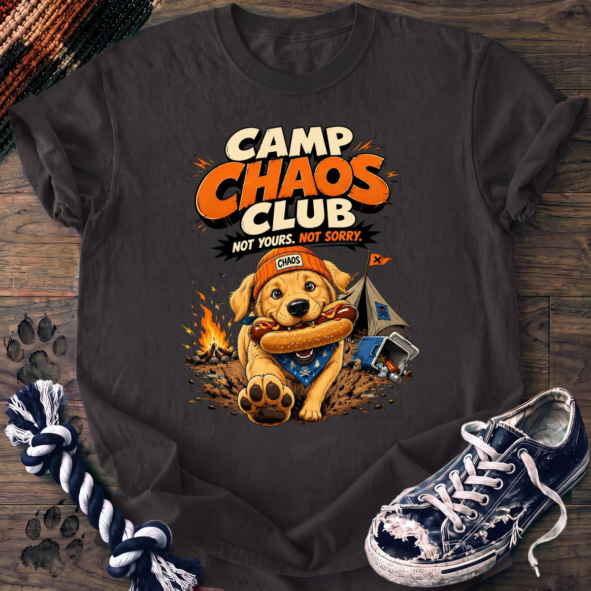 Camp Chaos Club - Golden Retriever - PAWSSION CLUB