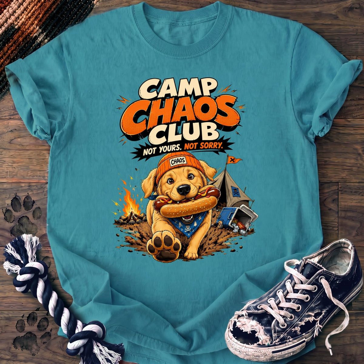 Camp Chaos Club - Golden Retriever - PAWSSION CLUB