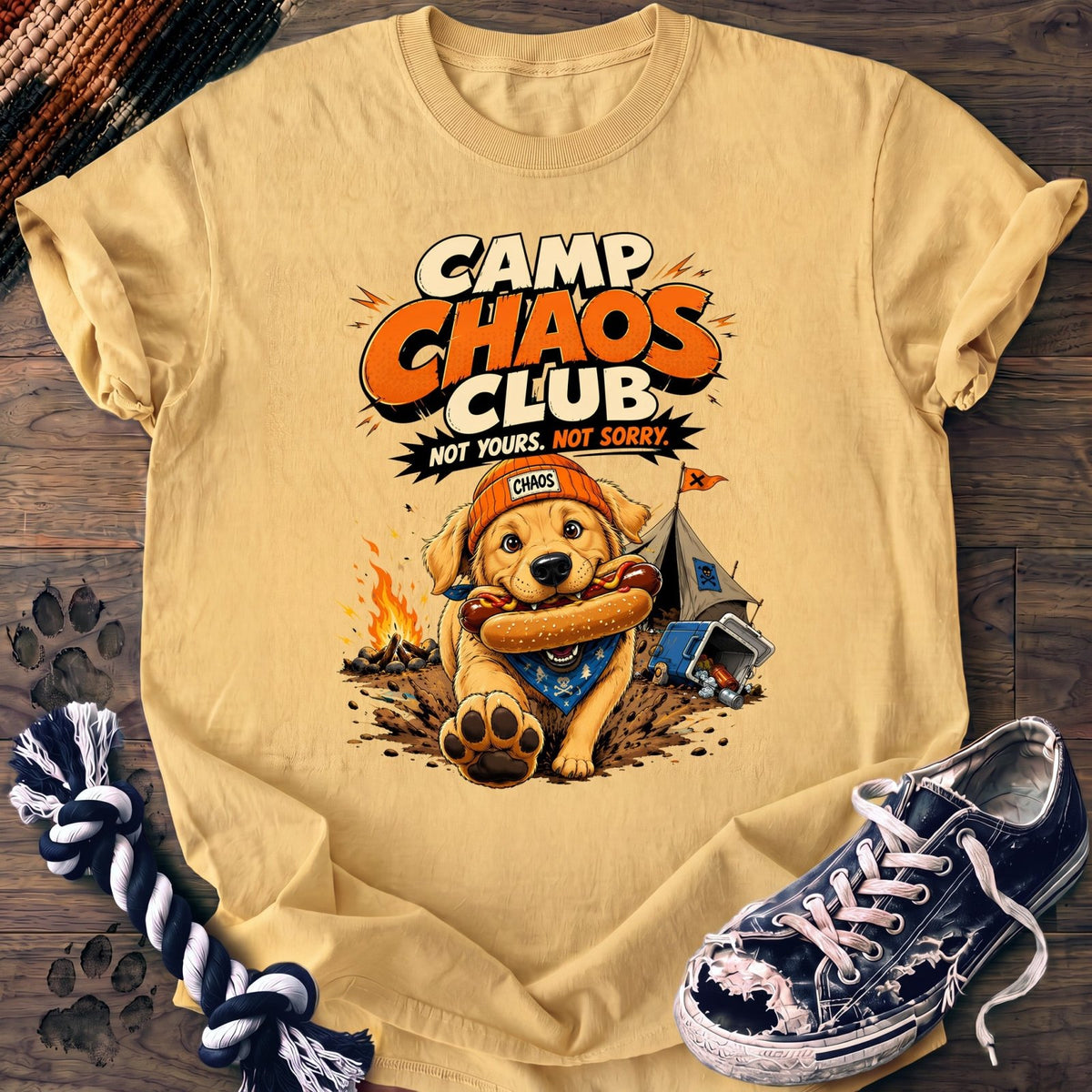 Camp Chaos Club - Golden Retriever - PAWSSION CLUB