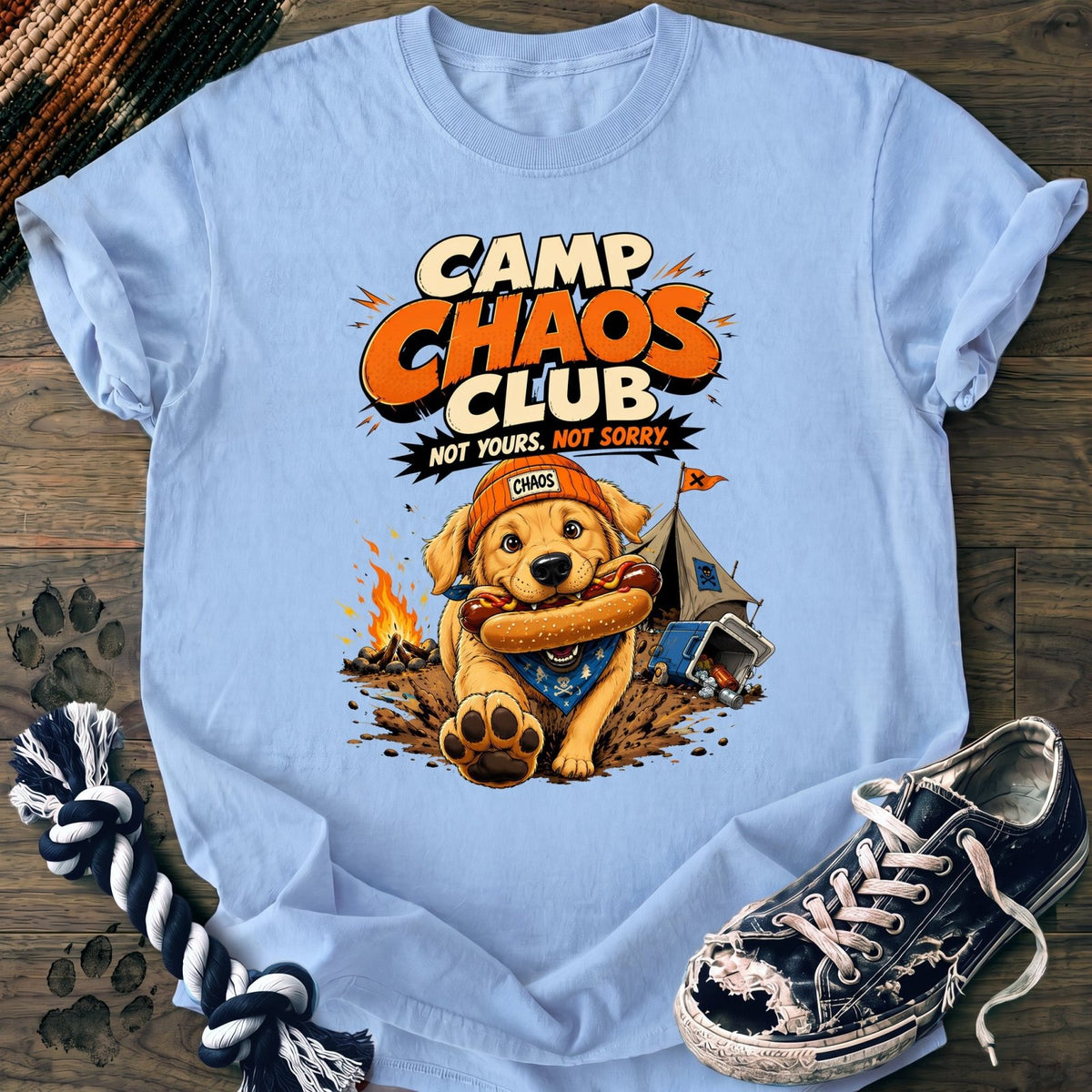 Camp Chaos Club - Golden Retriever - PAWSSION CLUB