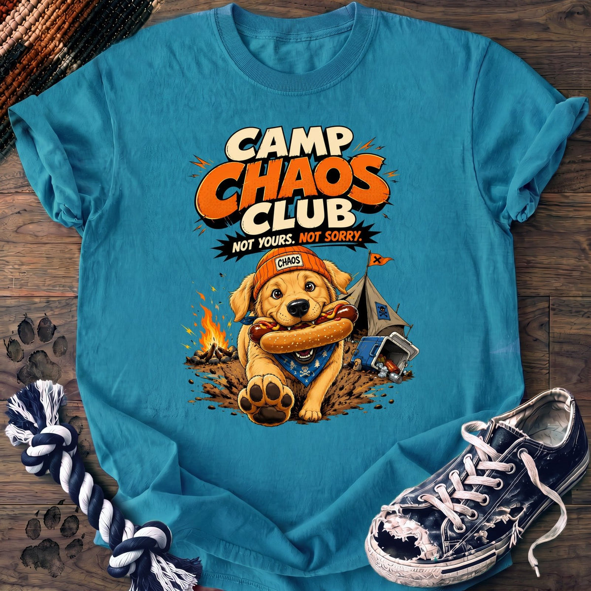 Camp Chaos Club - Golden Retriever - PAWSSION CLUB