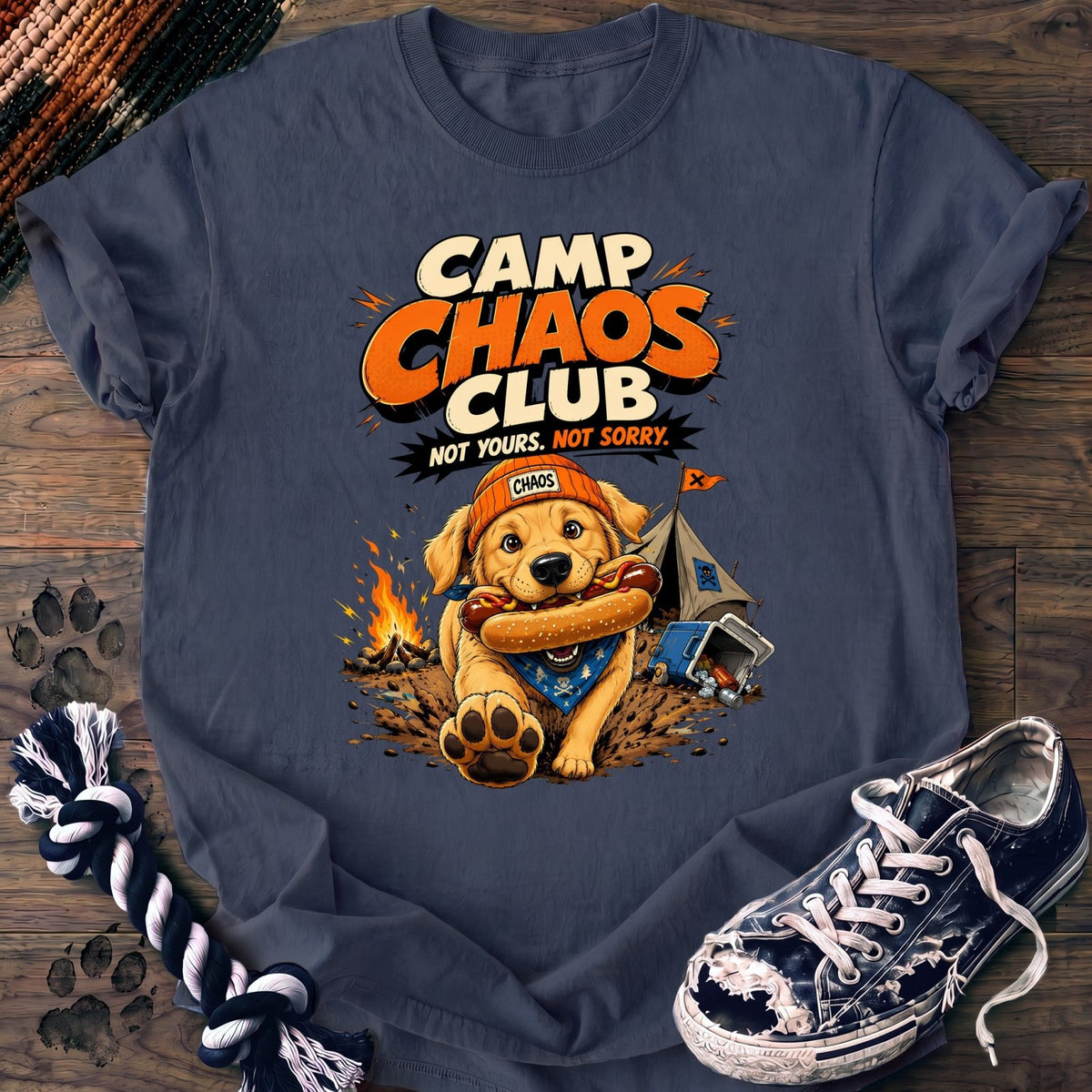 Camp Chaos Club - Golden Retriever - PAWSSION CLUB