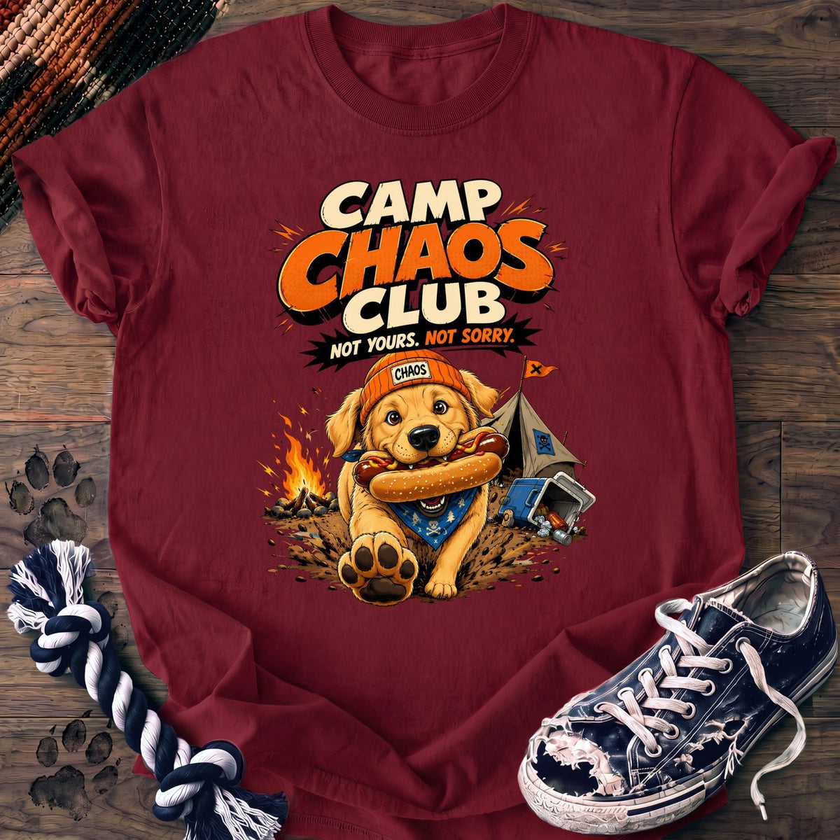Camp Chaos Club - Golden Retriever - PAWSSION CLUB