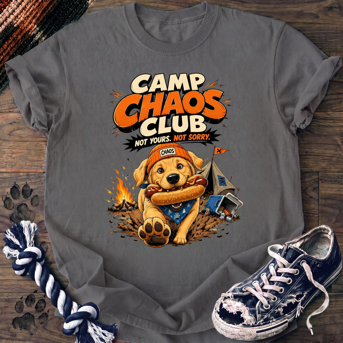 Camp Chaos Club - Golden Retriever - PAWSSION CLUB