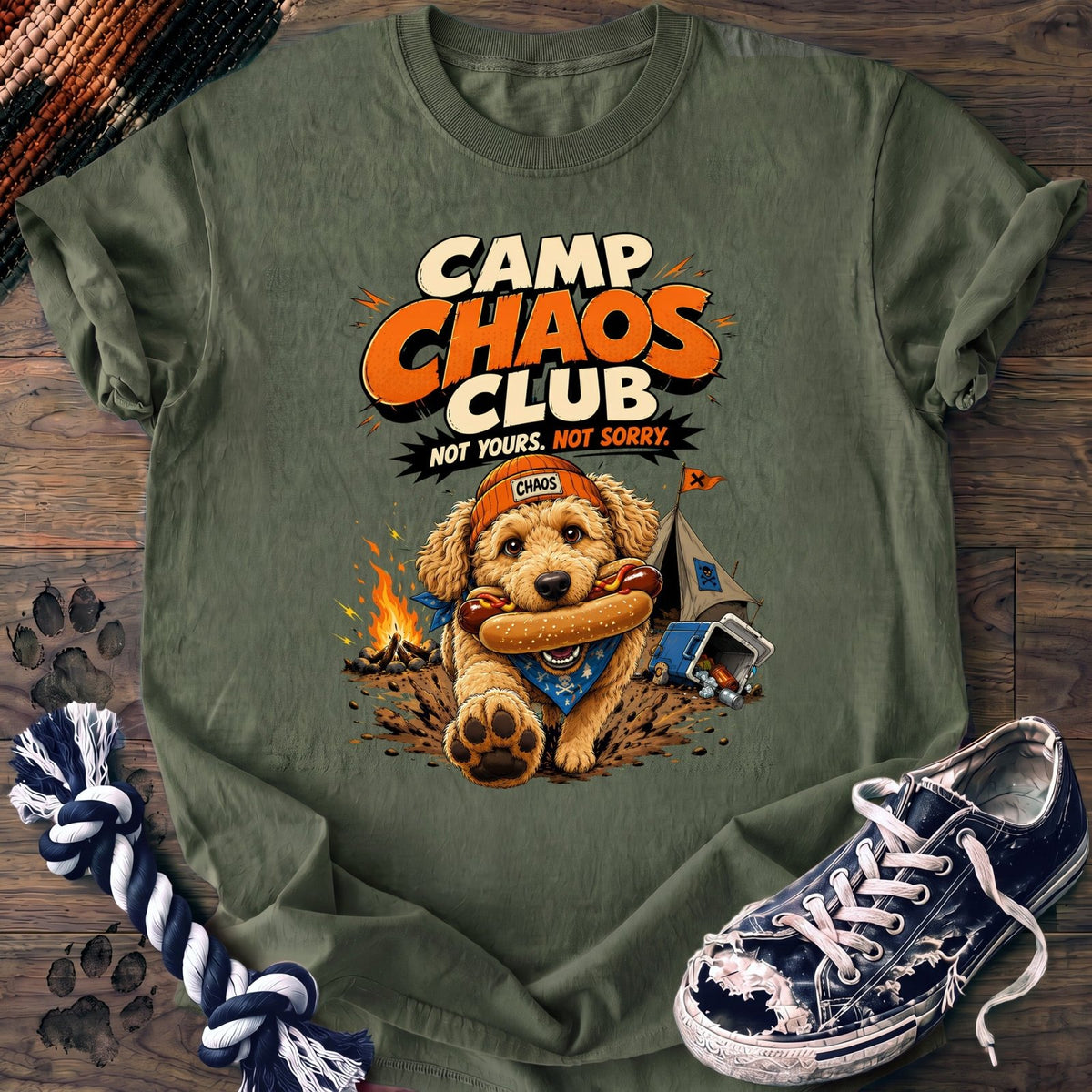 Camp Chaos Club - Goldendoodle - PAWSSION CLUB