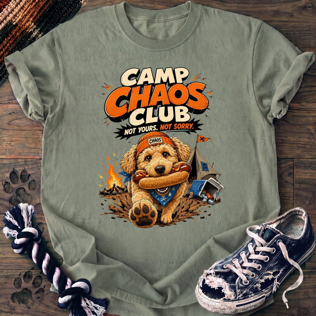 Camp Chaos Club - Goldendoodle - PAWSSION CLUB