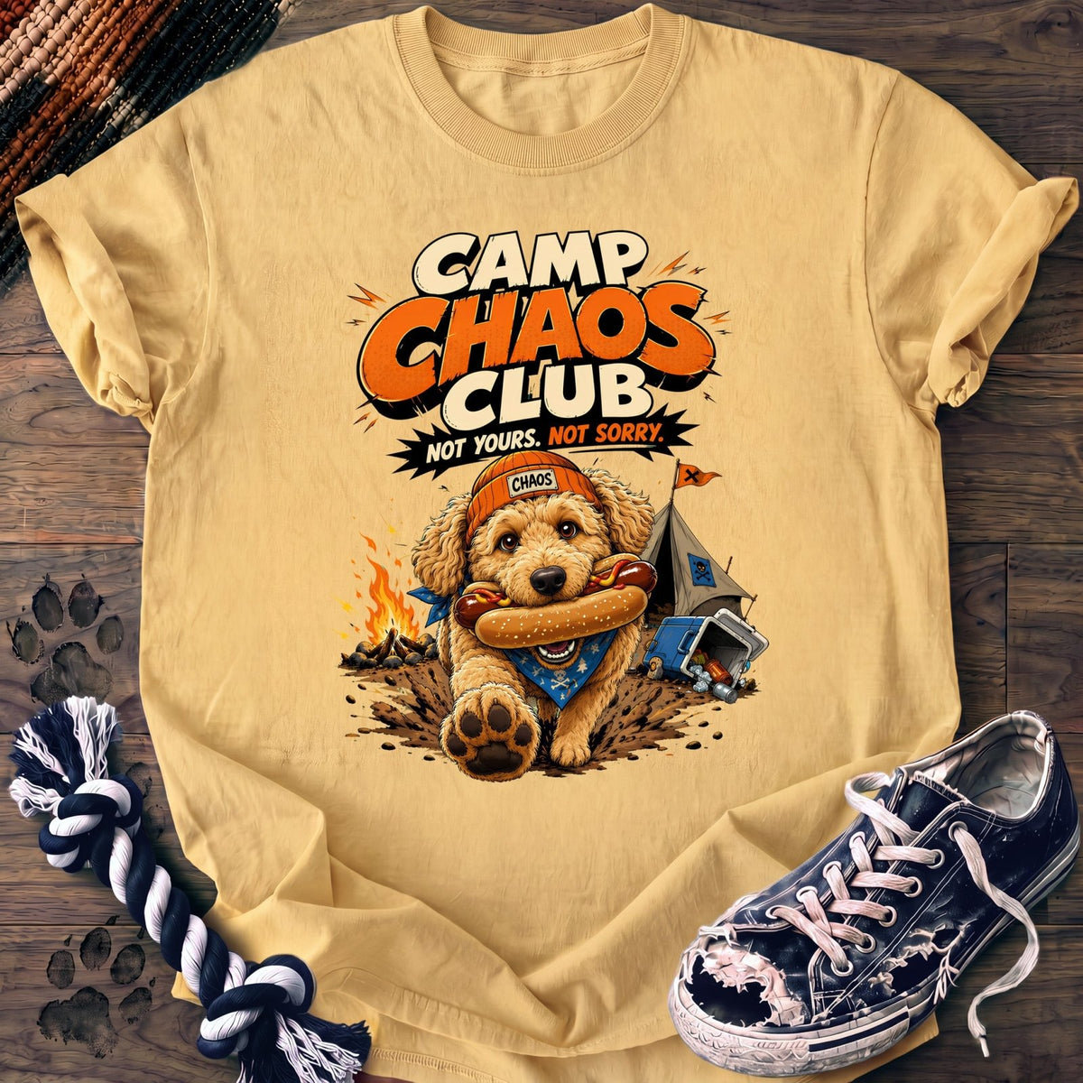 Camp Chaos Club - Goldendoodle - PAWSSION CLUB