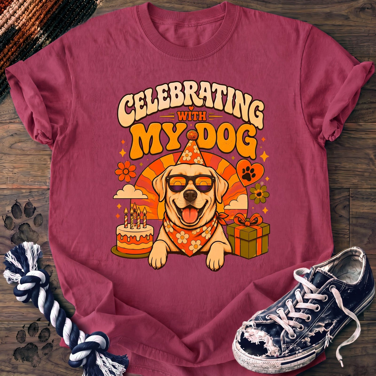 Celebrating With My Dog - Labrador Retriever - PAWSSION CLUB