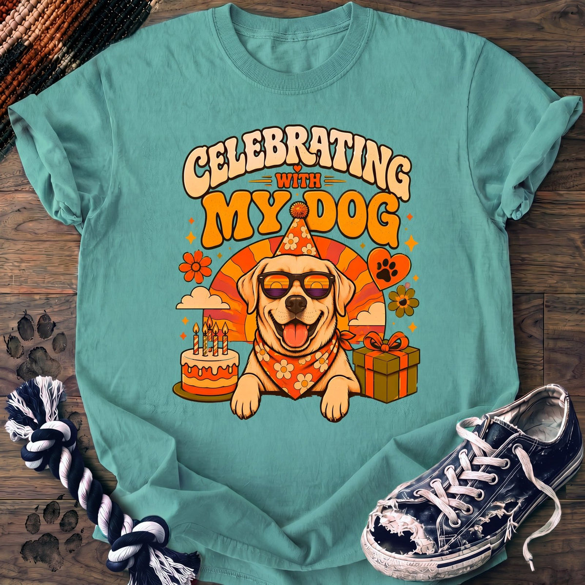 Celebrating With My Dog - Labrador Retriever - PAWSSION CLUB
