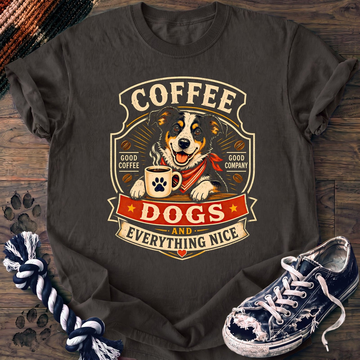 Coffee Dogs And Everything Nice - Mixed Breed - PAWSSION CLUB