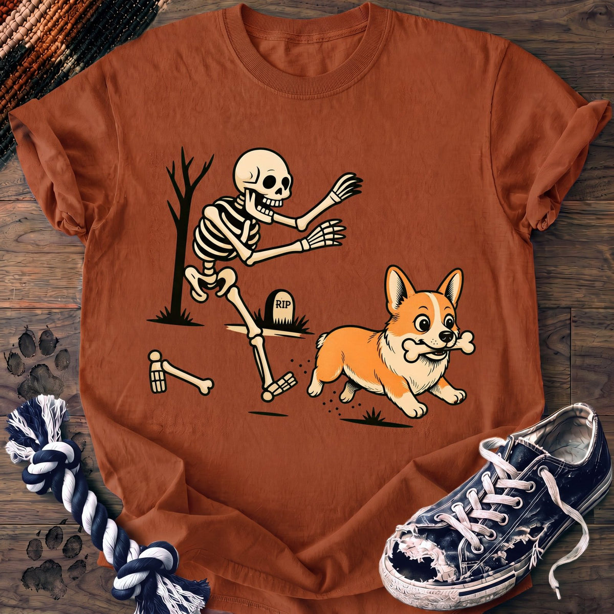 Corgi Bone Thief - Corgi - PAWSSION CLUB