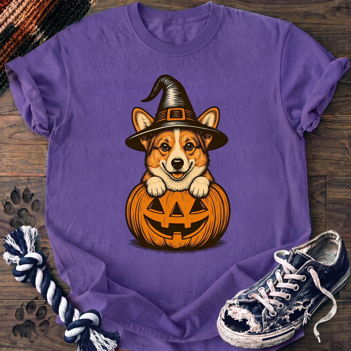 Corgi Pumpkin - Corgi - PAWSSION CLUB