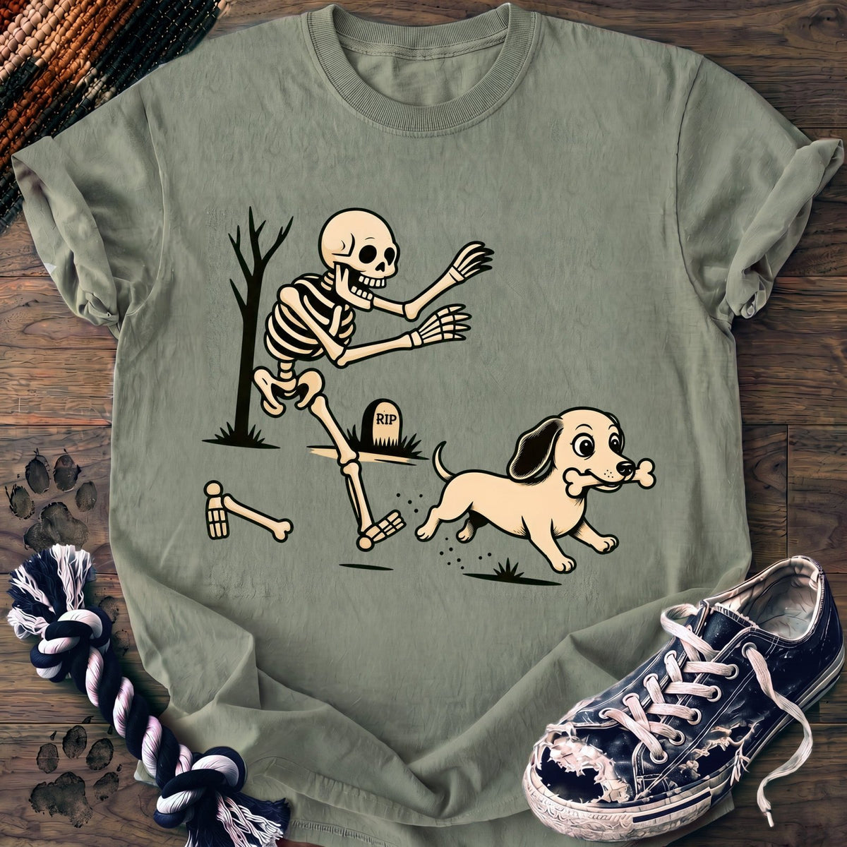 Dachshund Bone Thief - Dachshund - PAWSSION CLUB